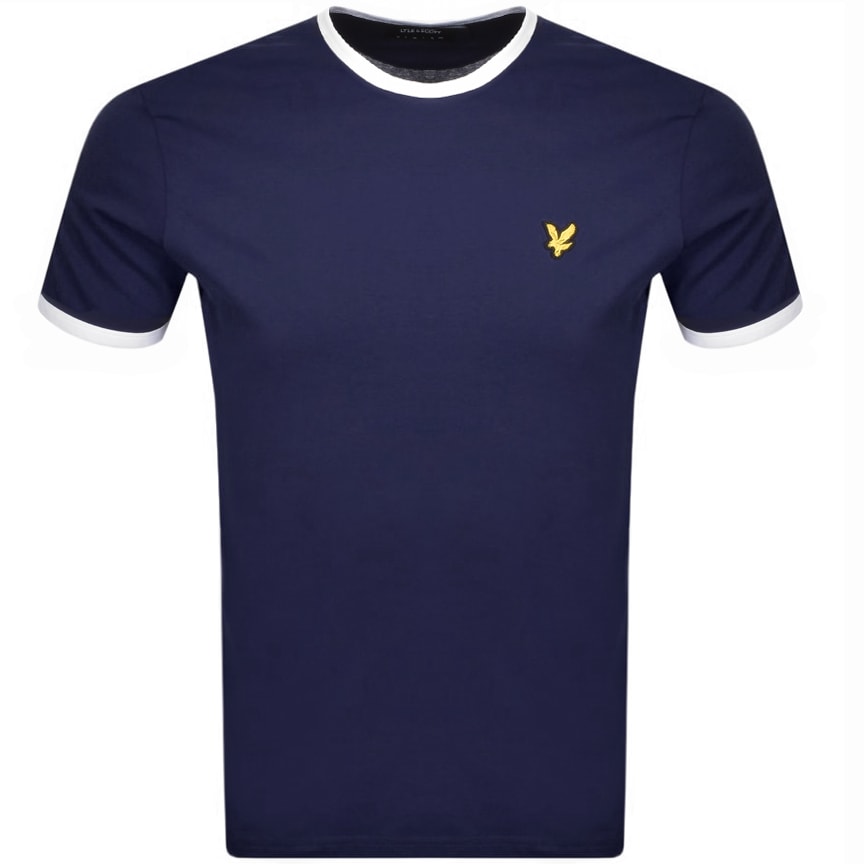 Alternative Image for ProductLyle And Scott Crew Neck T Shirt Navy1